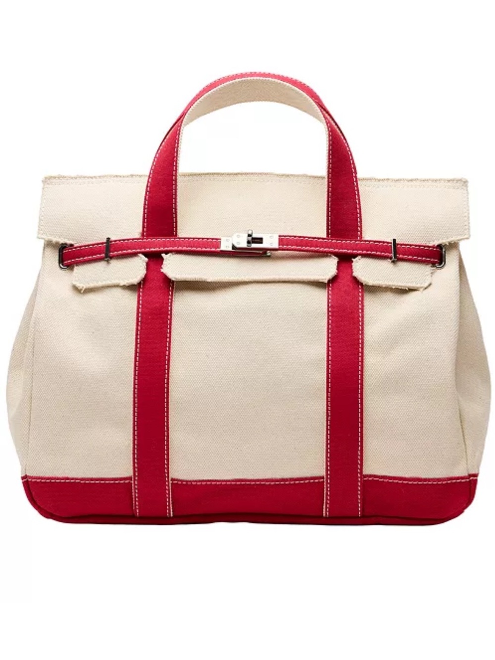 Sunwin Madaket Large Classic Tote Bag in Nantucket Red